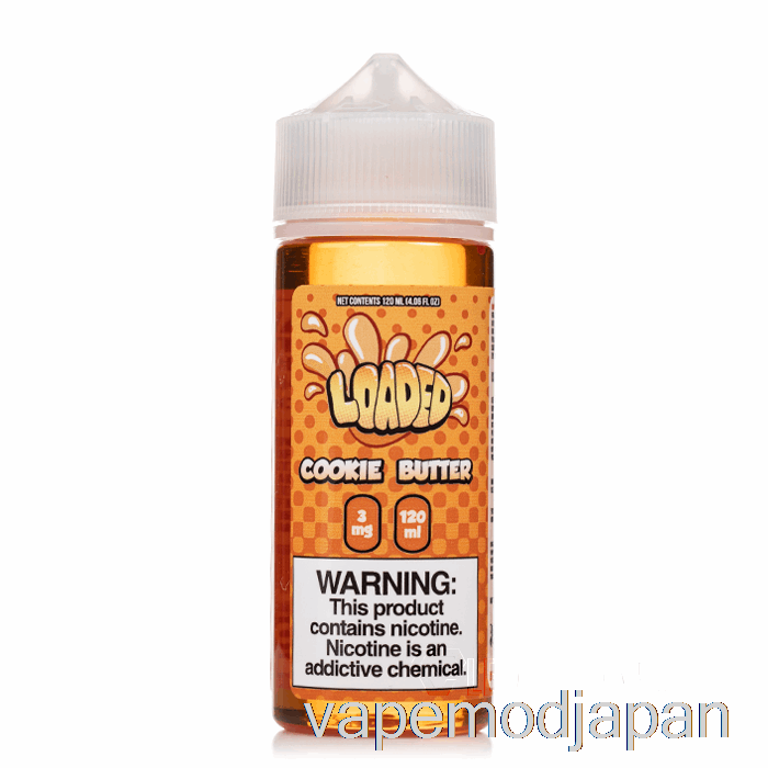 VAPE ジャパン クッキーバター - ロードされた電子リキッド - 無慈悲 - 120ml 0mg